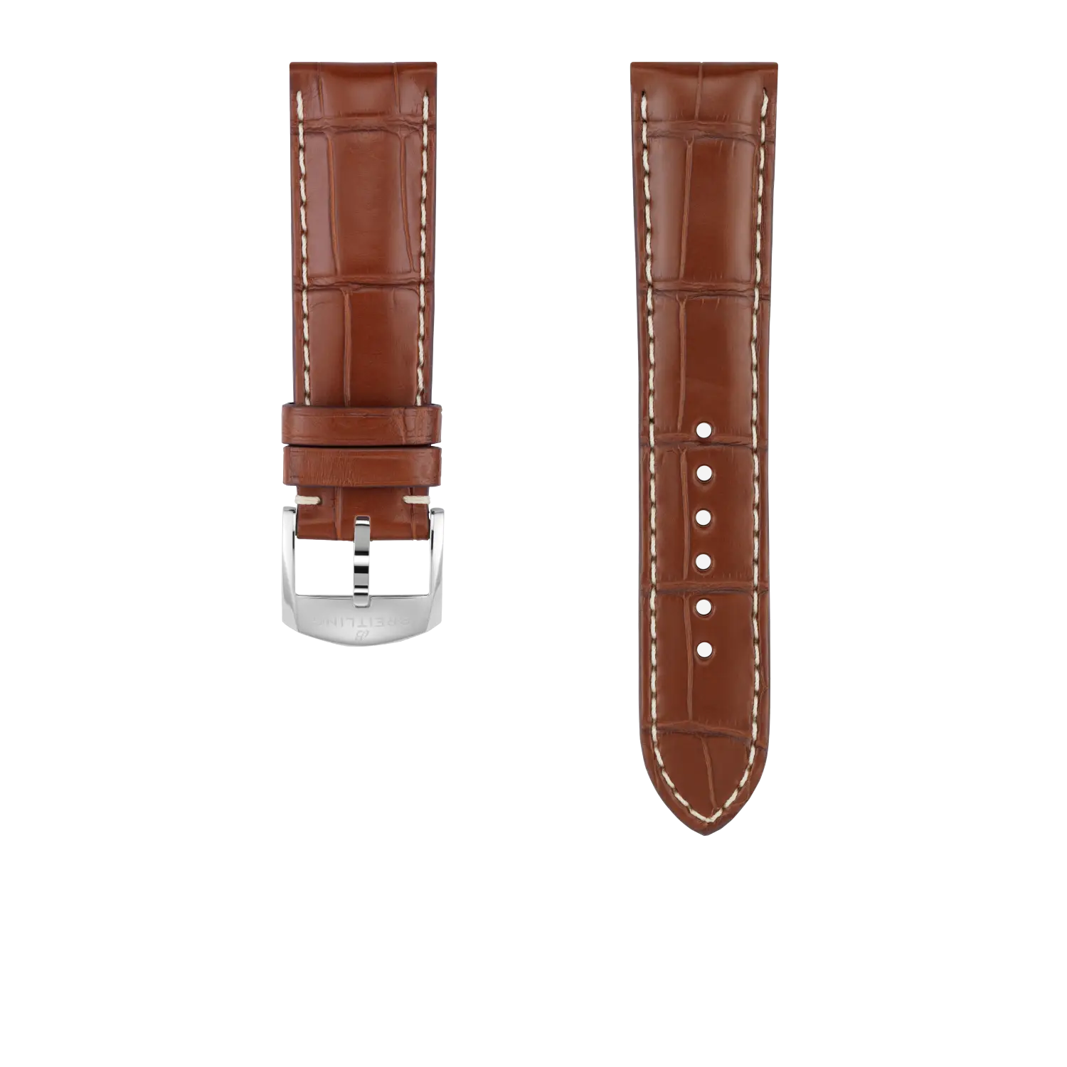 Gold Alligator Leather Strap - 20 1016P | Breitling