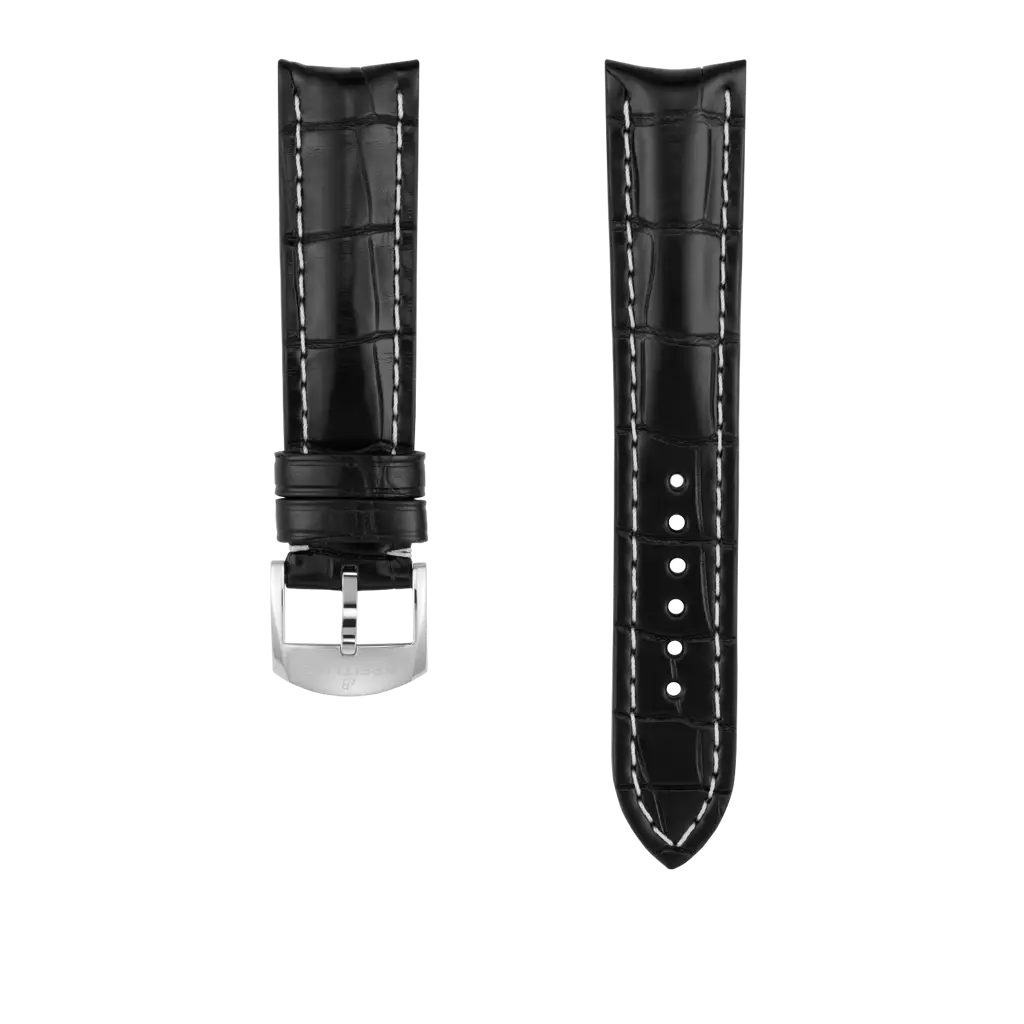 Black Alligator Leather Strap - 20 1020P | Breitling