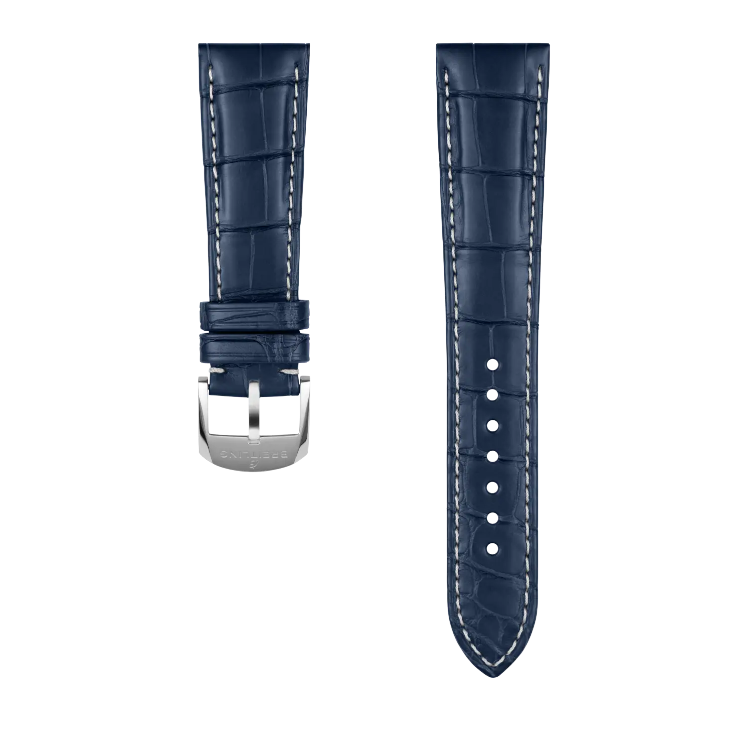Blue Alligator Leather Strap - 22 1069P | Breitling