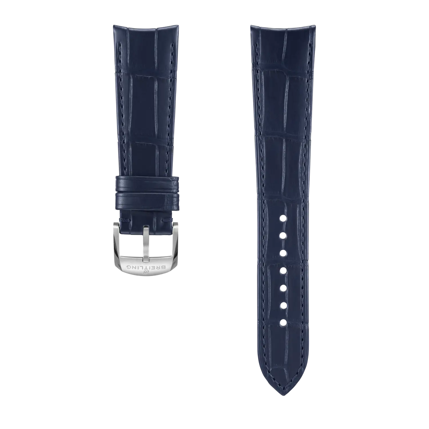 Blue Alligator Leather Strap - 22 1086P | Breitling