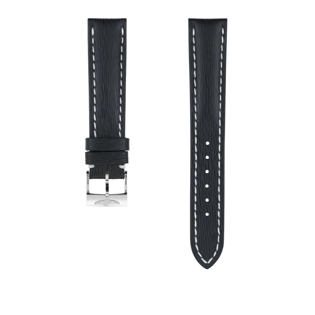 Blue Sahara Calfskin Leather Strap - 18 215X | Breitling