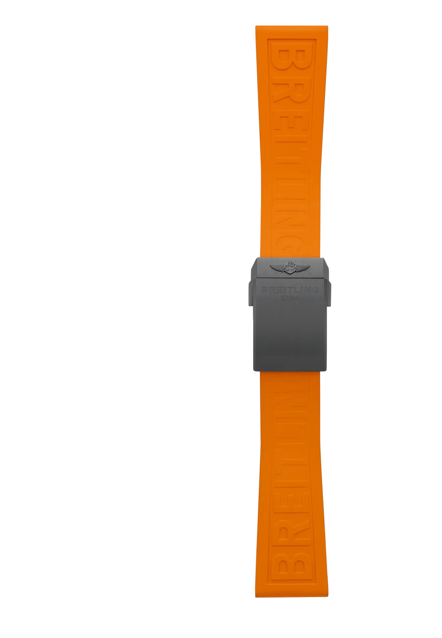 Orange Twinpro Rubber Strap 24 241S Breitling