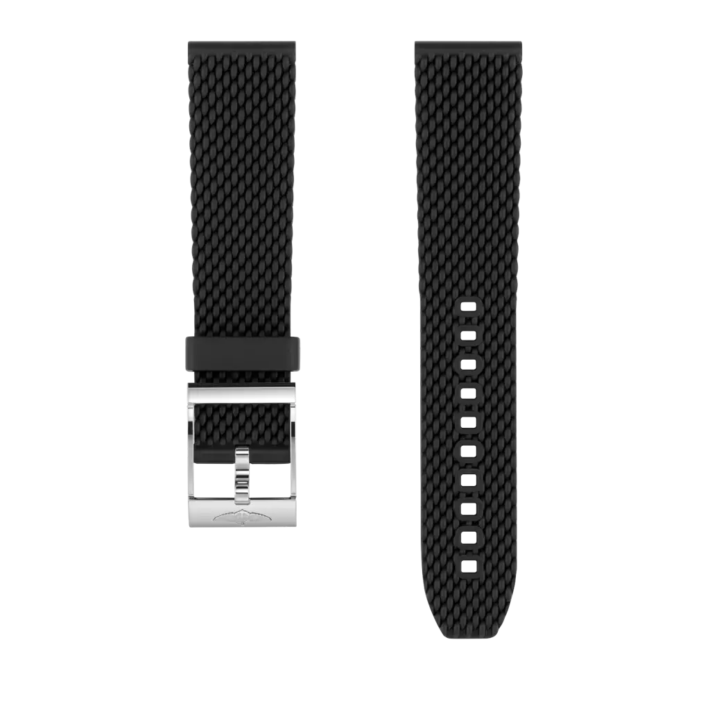 ブラック メッシュ ラバーストラップ - 22 278S | Breitling
