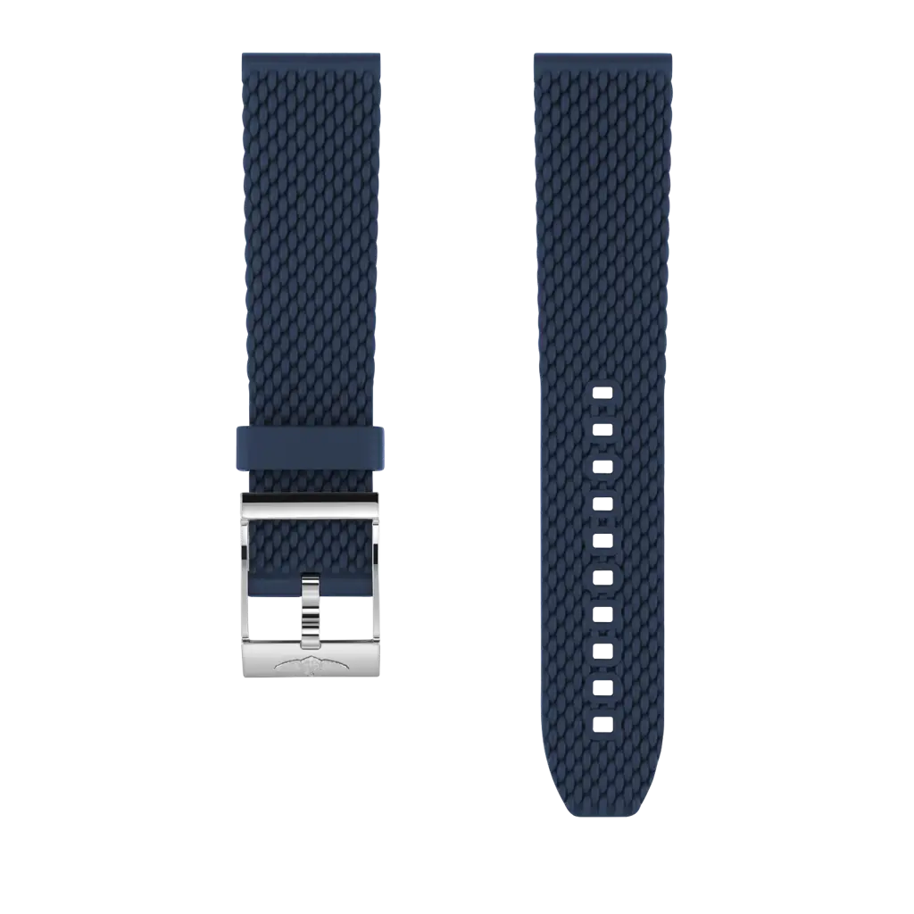 ブルー メッシュ ラバーストラップ - 22 280S | Breitling