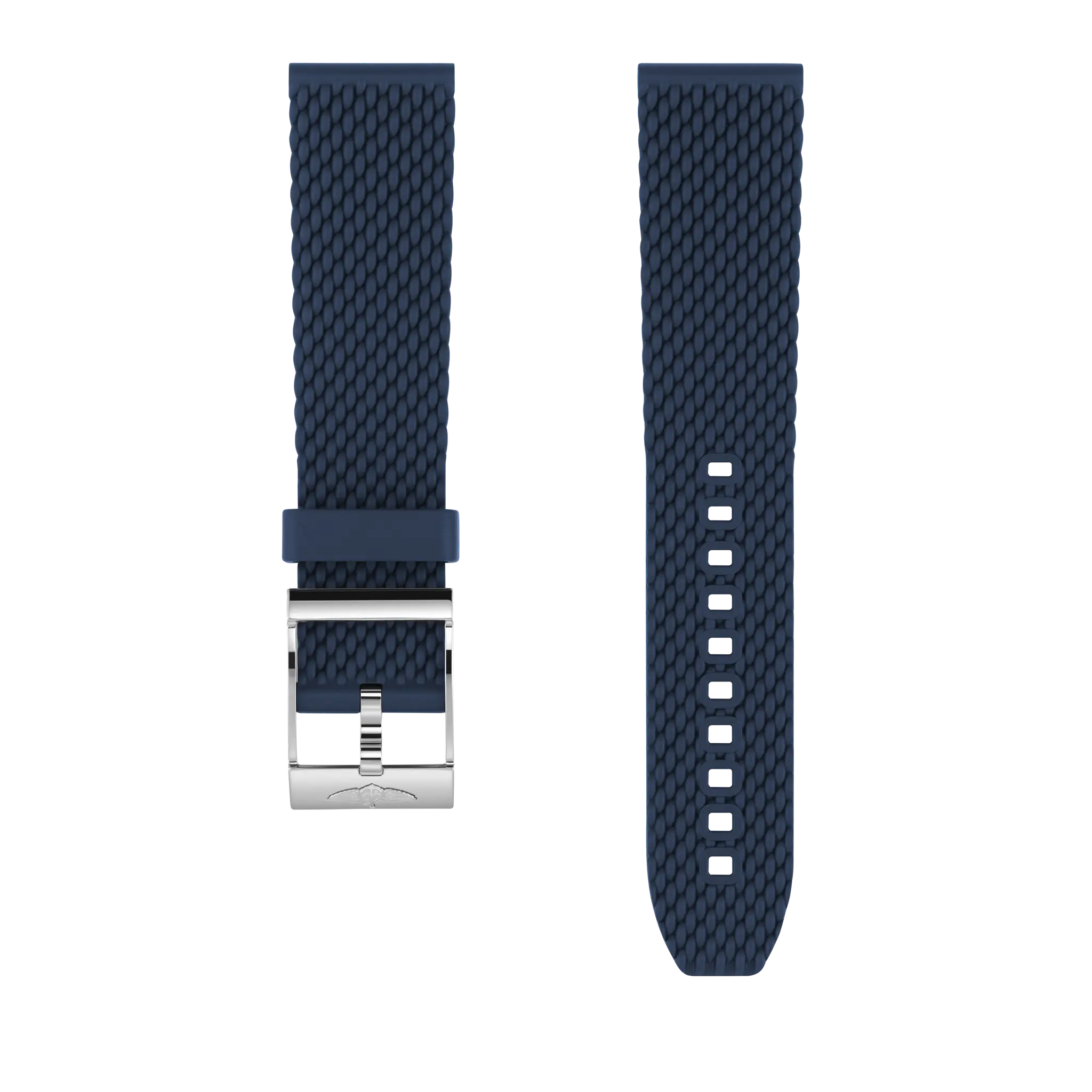 Blue Mesh Rubber Strap 22 280S Breitling