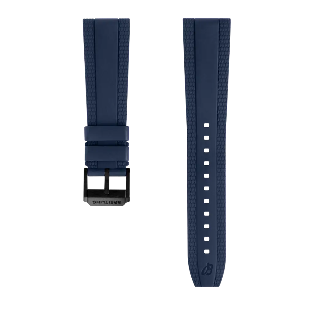 レッドダイバープロラバーストラップ - 22 MM Red Diver Pro Rubber Strap - 22 180S | Breitling