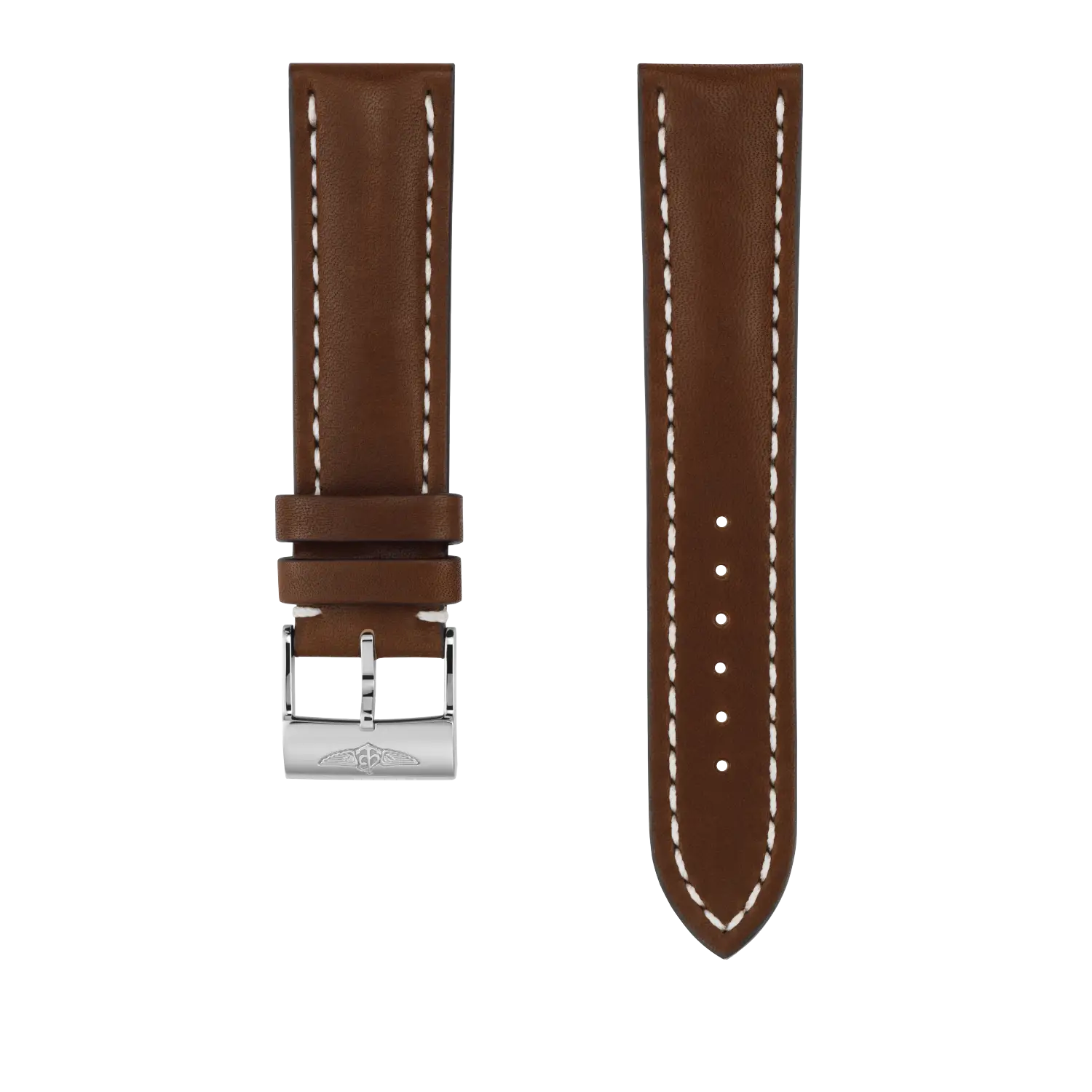 専用BREITLINGボストンバッグレザー 腕時計ウォッチオーナー限定ブラウン ブラウン カーフストラップ - 22 437X | Breitling