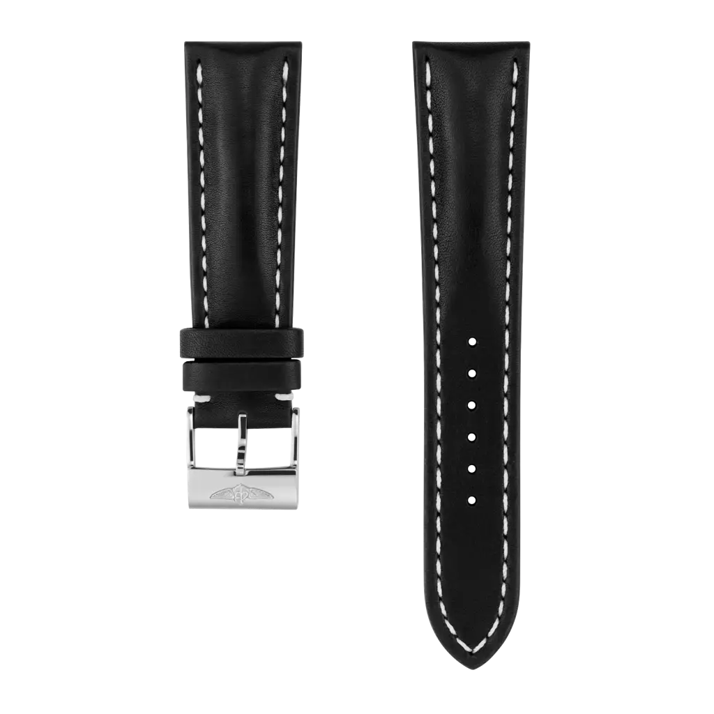 ブラック カーフストラップ - 24 441X | Breitling