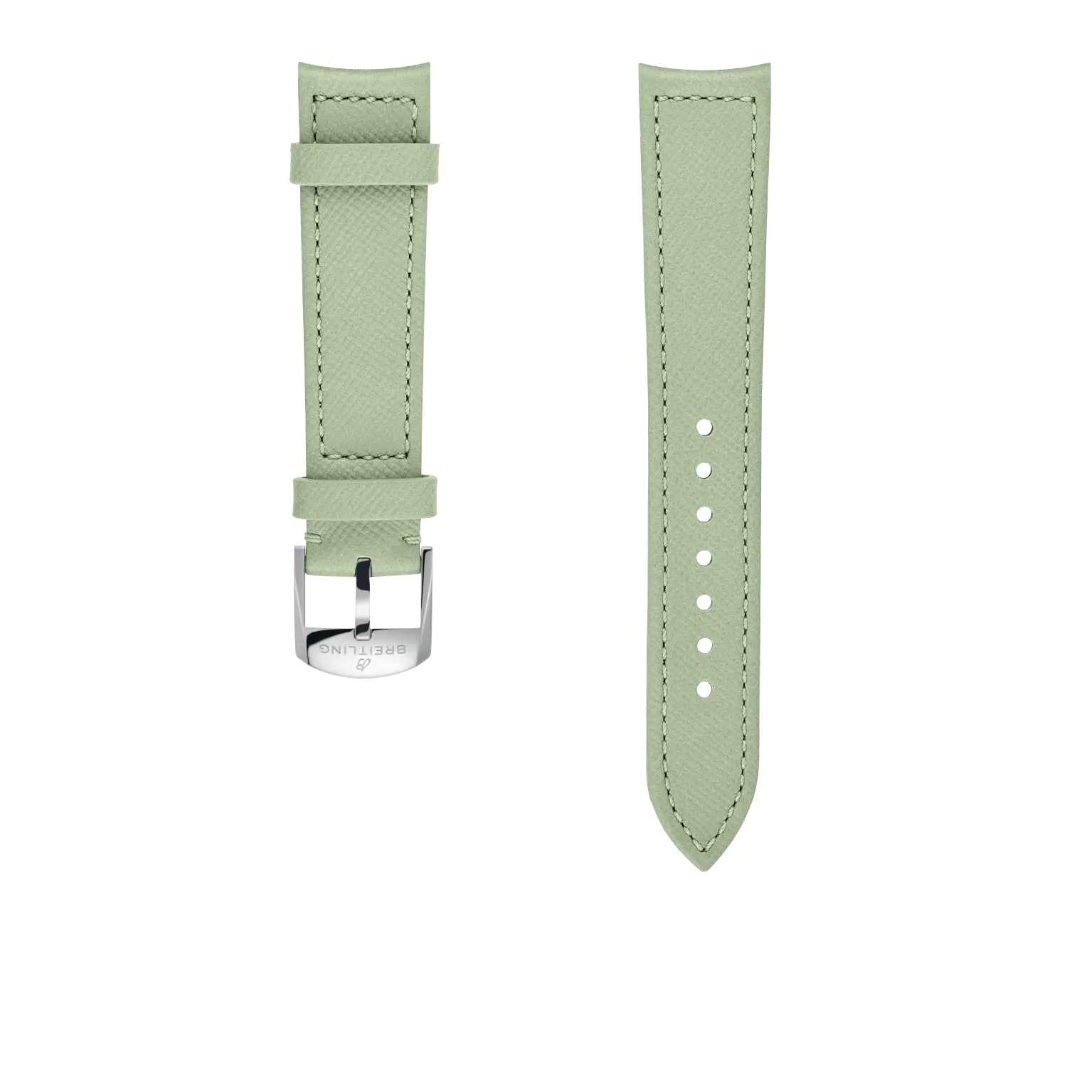 Mint Green Calfskin Leather Strap - 18 546X | Breitling
