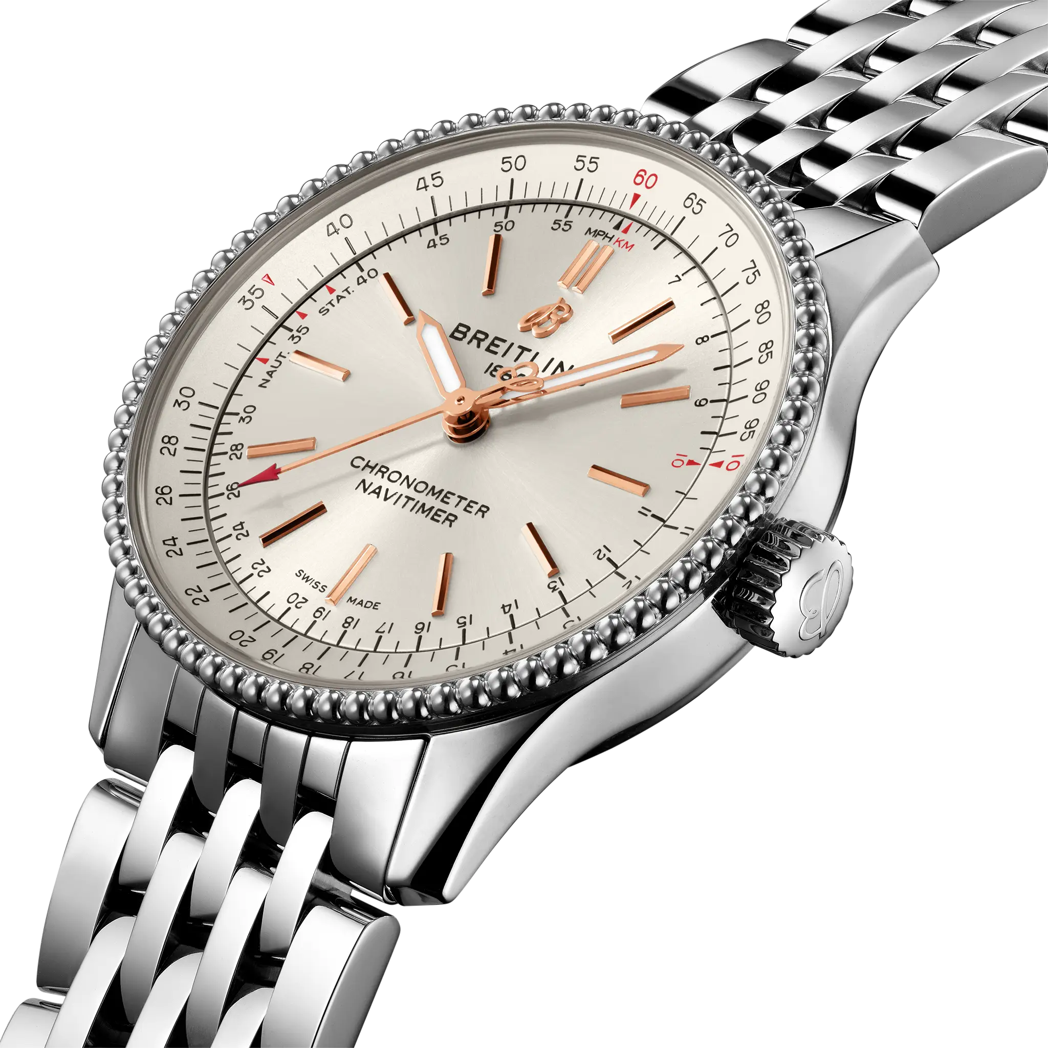 BREITLING NAVITIMER AUTOMATIC 35 新品ベルト付き ブライトリング(BREITLING) ナビタイマー オートマチック 35(NAVITIMER