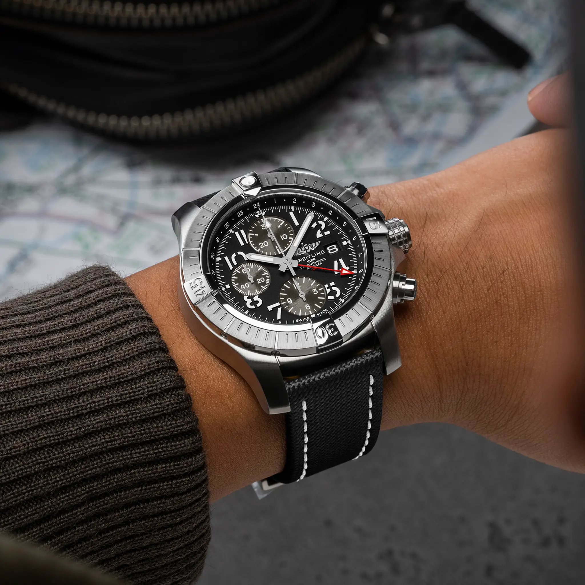 Avenger Chronograph Gmt 45 - A24315101B1X1 | Breitling