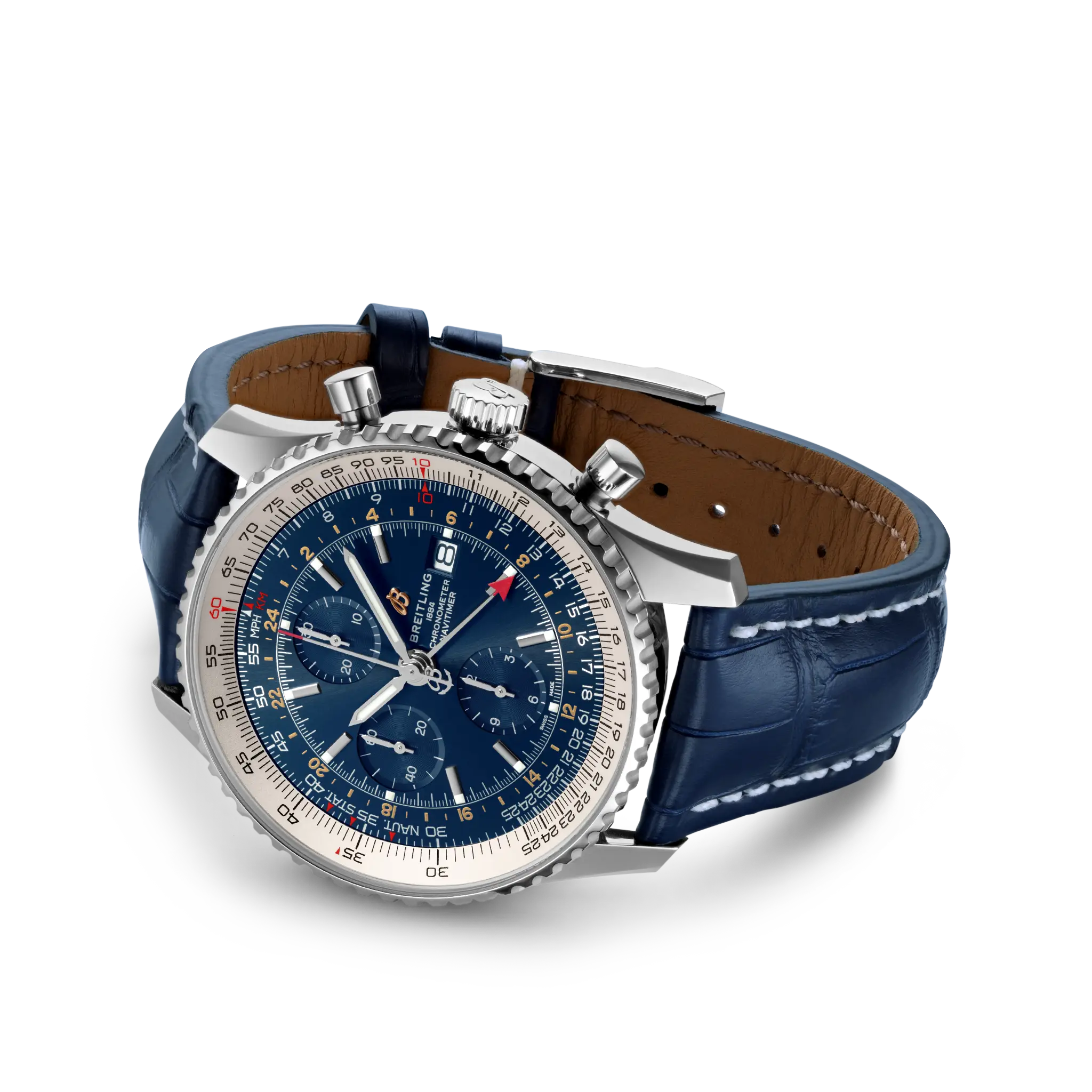 Navitimer Chronograph Gmt 46 A24322121C2P1 Breitling
