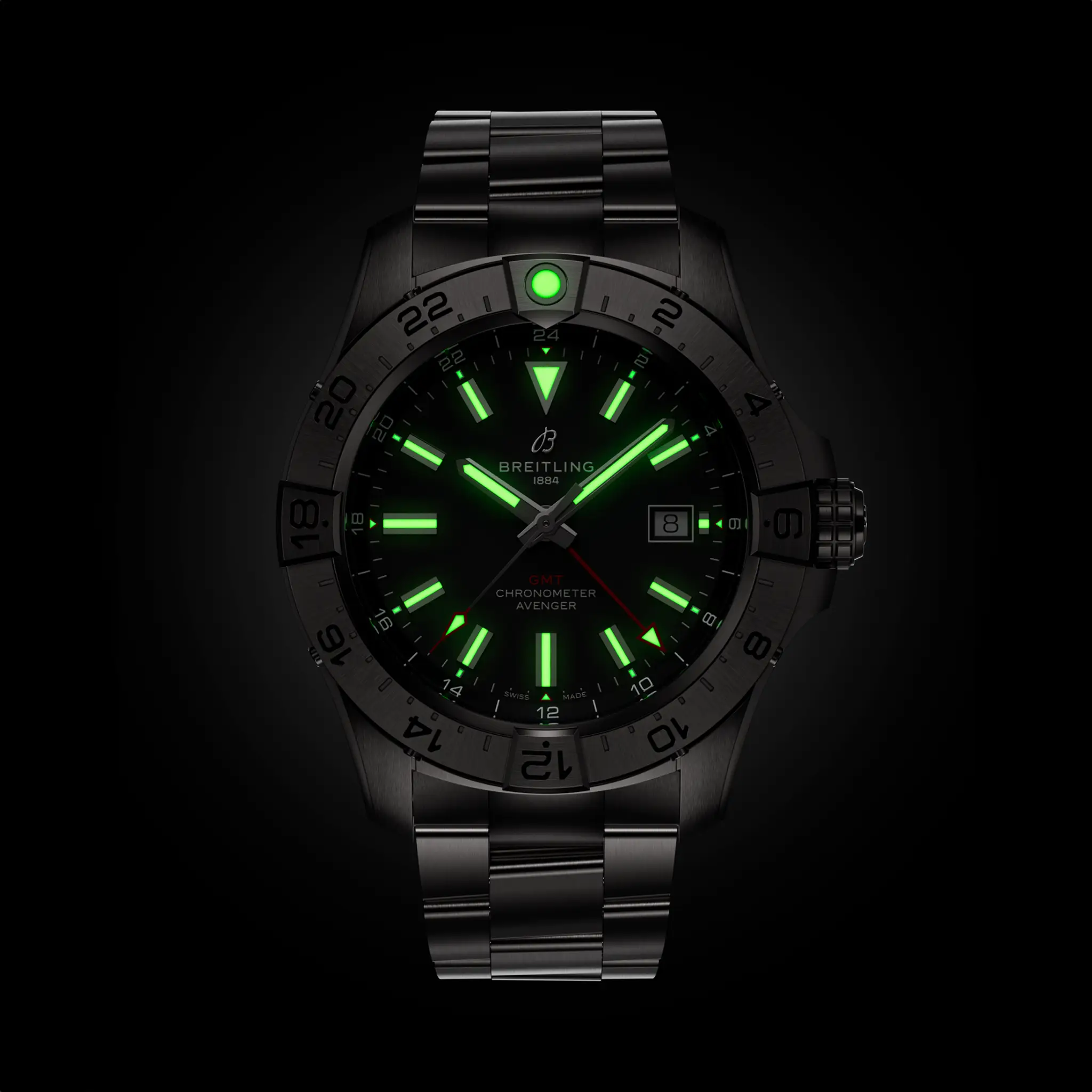 アベンジャー オートマチック Gmt 44 - A32320101B1A1 | Breitling