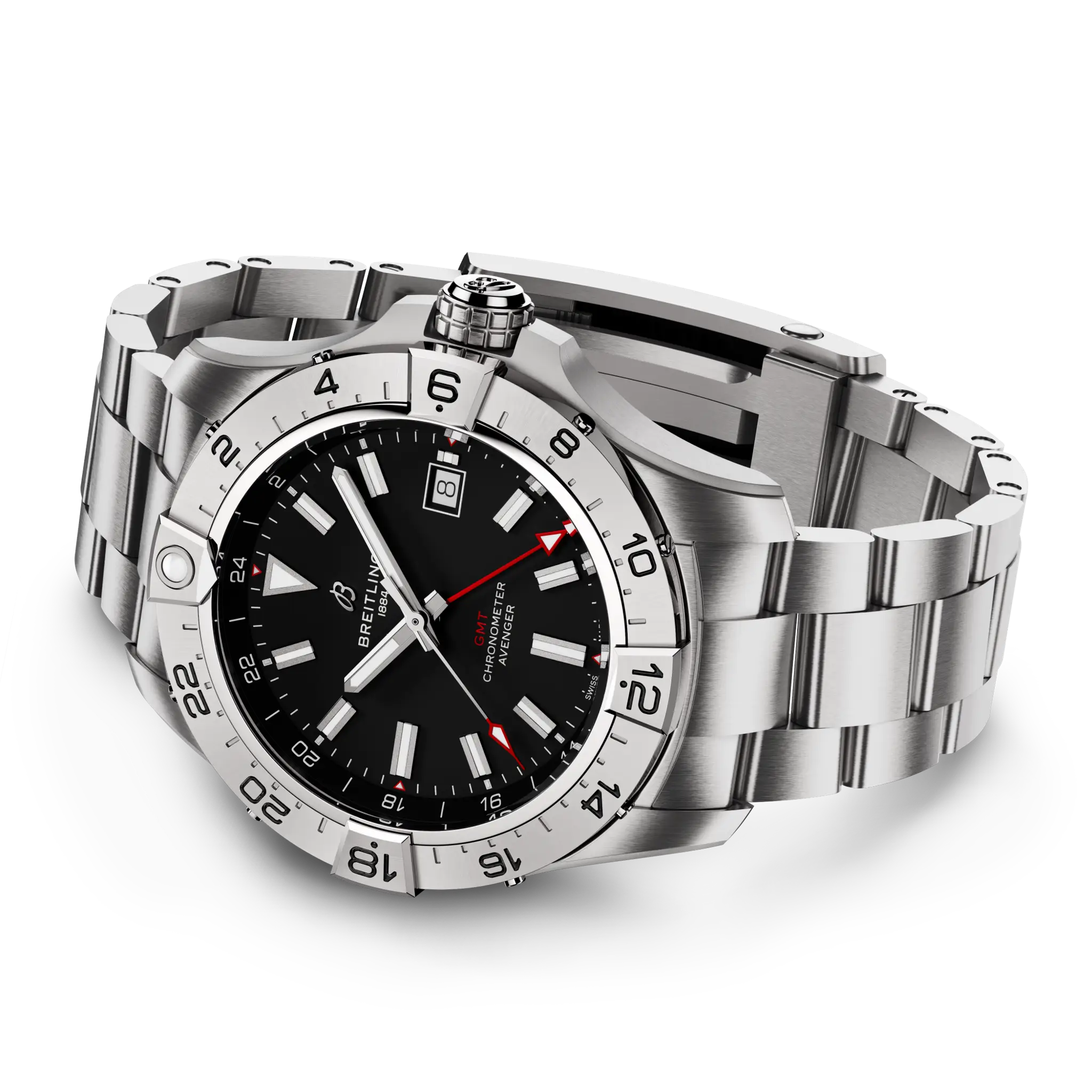 アベンジャー オートマチック Gmt 44 - A32320101B1A1 | Breitling