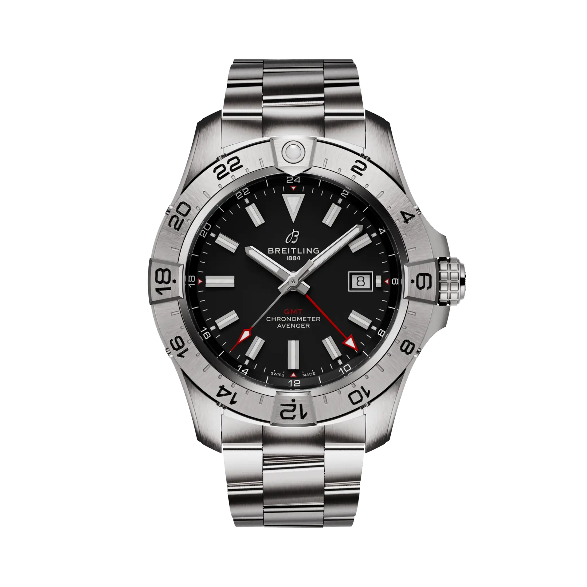 アベンジャー オートマチック Gmt 44 - A32320101B1A1 | Breitling