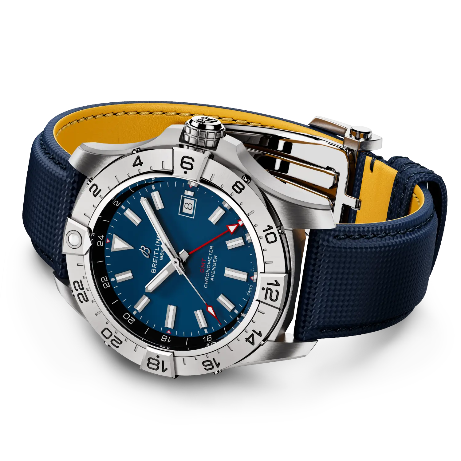 Avenger Automatic Gmt 44復仇者世界時自動腕錶- A32320101C1X1