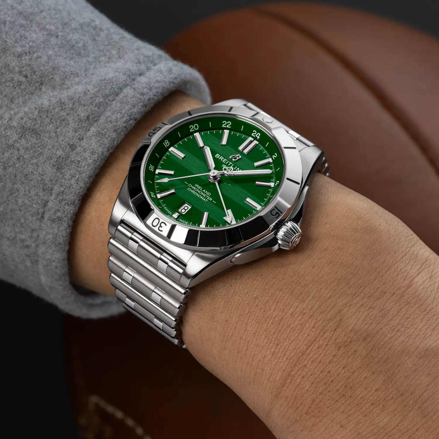 Chronomat Automatic Gmt 40 Six Nations Ireland - A323987B1L1A1