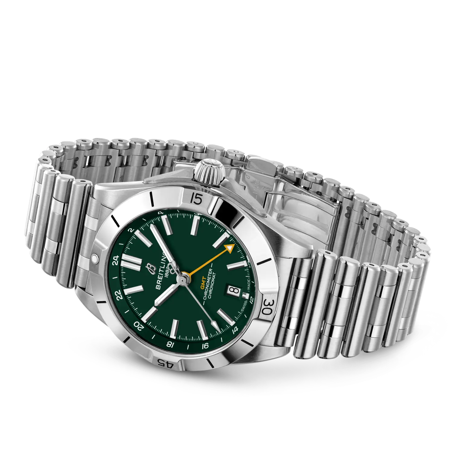 Chronomat Automatic Gmt 40 Nfl Green Bay Packers Edition