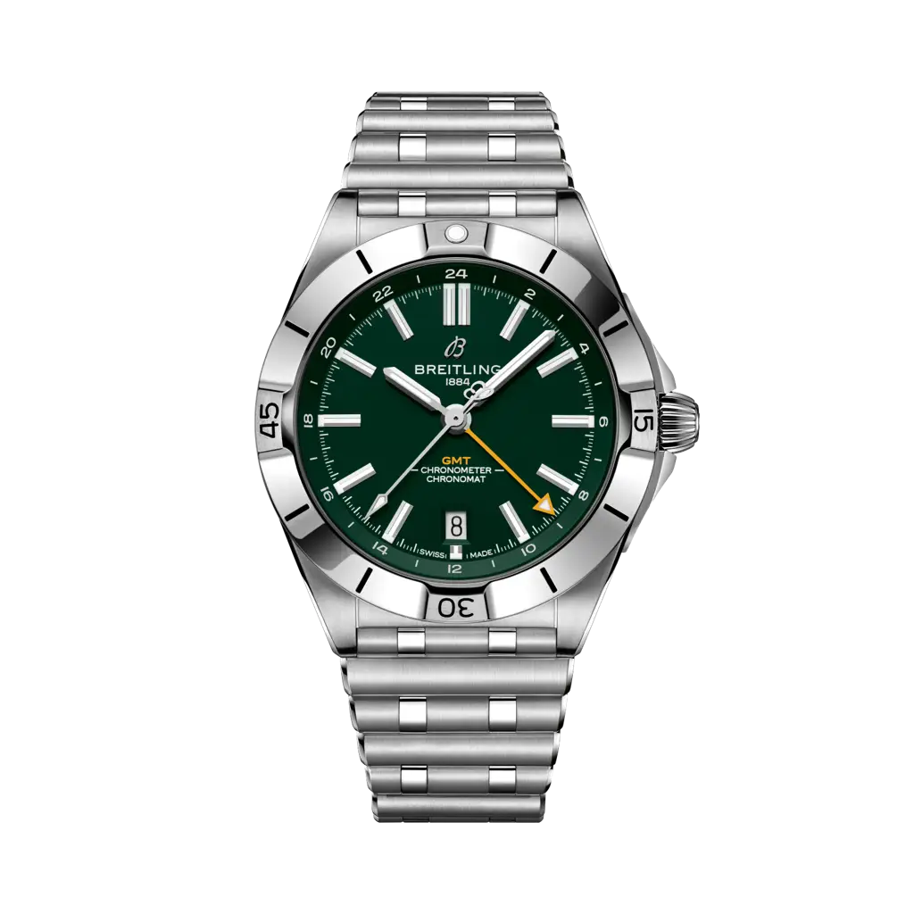 Chronomat Automatic Gmt 40 Nfl Green Bay Packers Edition