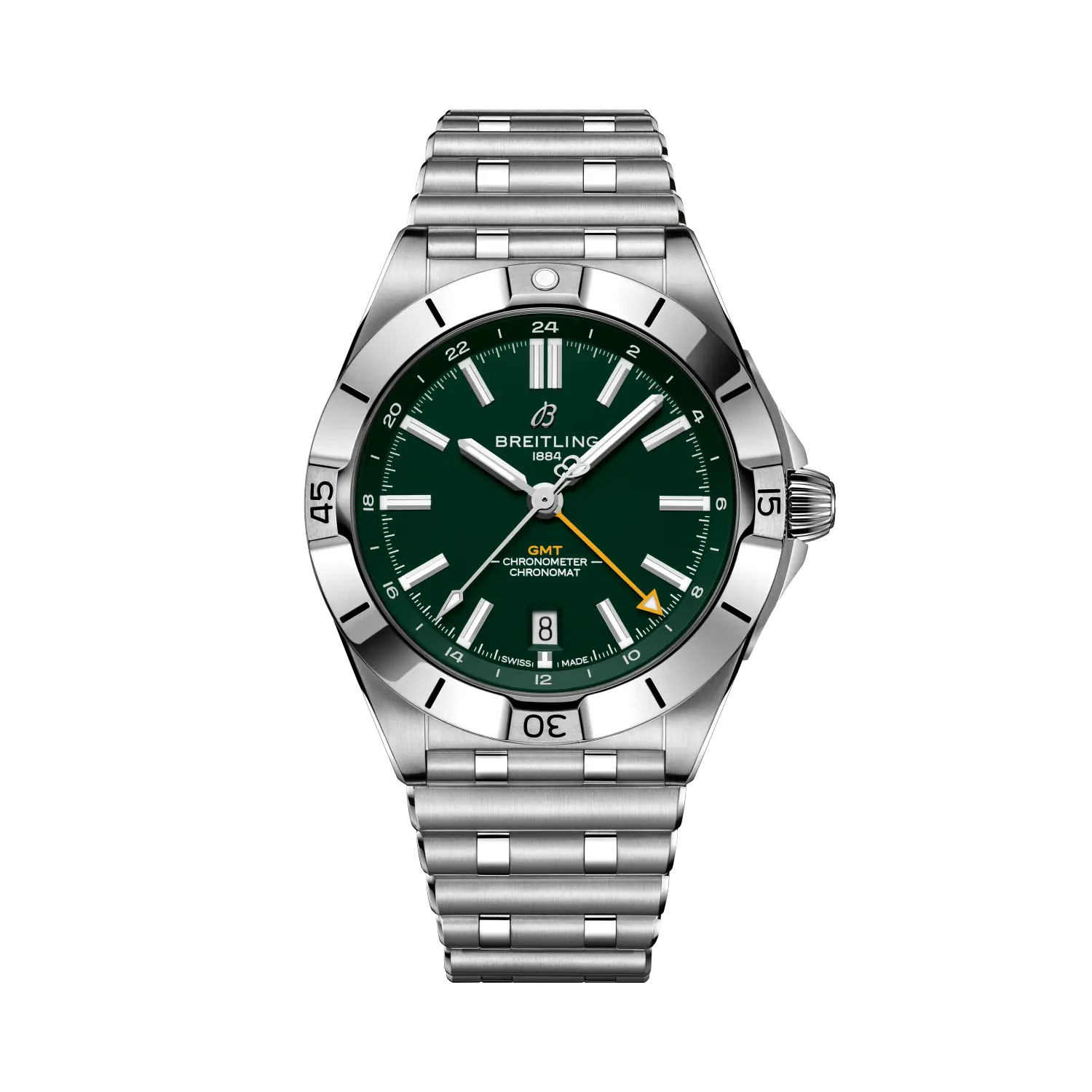Chronomat Automatic Gmt 40 Nfl Green Bay Packers Edition