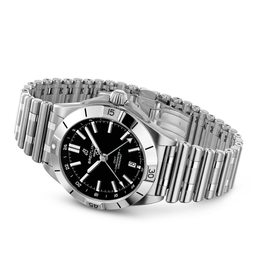 Chronomat Automatic Gmt 40 Nfl Las Vegas Raiders Edition