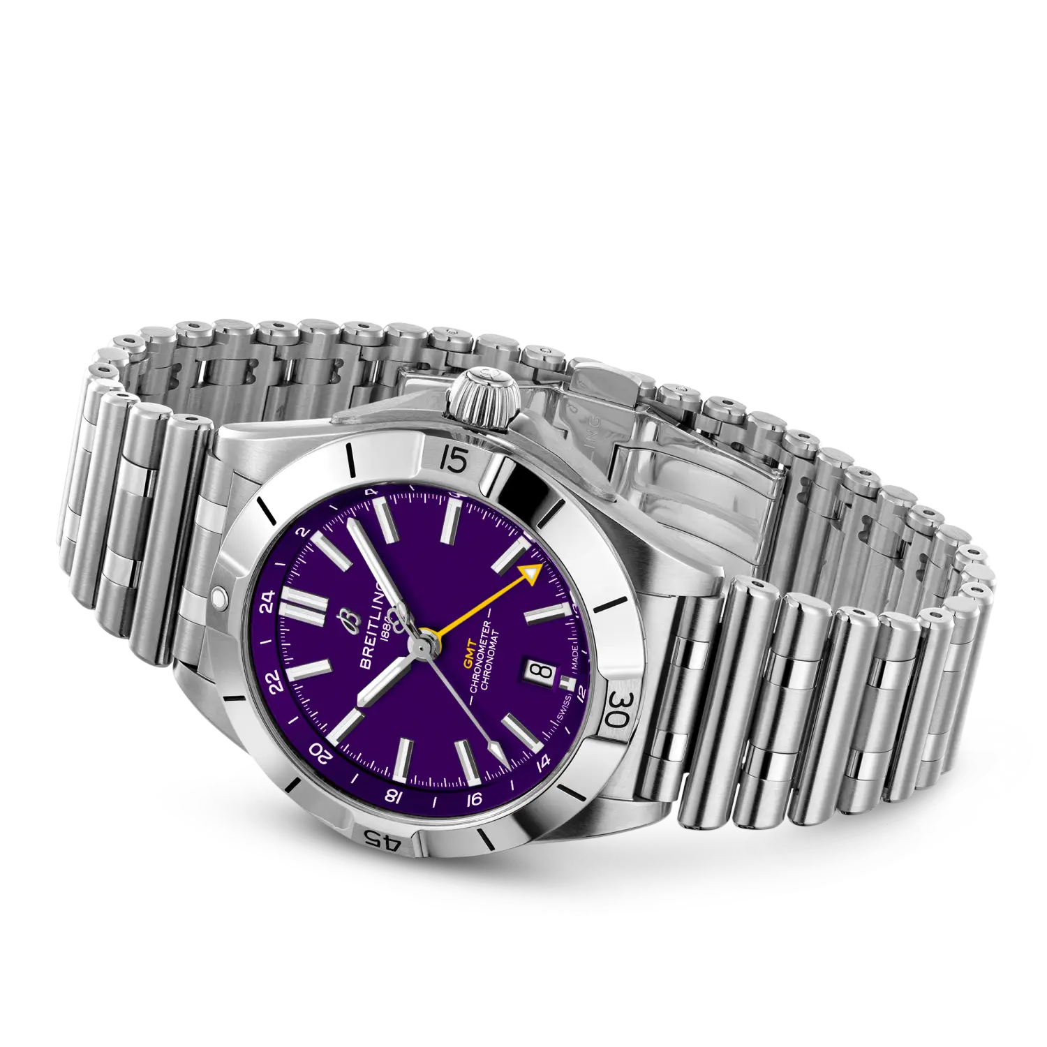 Chronomat Automatic Gmt 40 Nfl Minnesota Vikings Edition