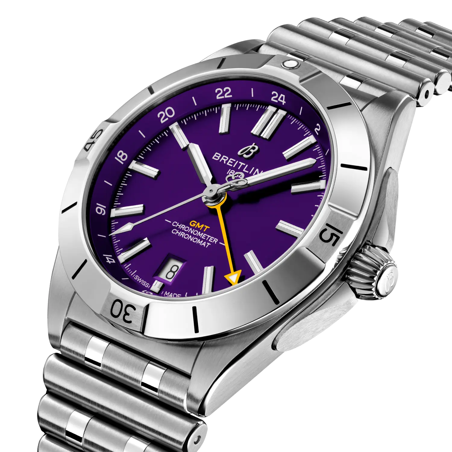 Chronomat Automatic Gmt 40 Nfl Minnesota Vikings Edition