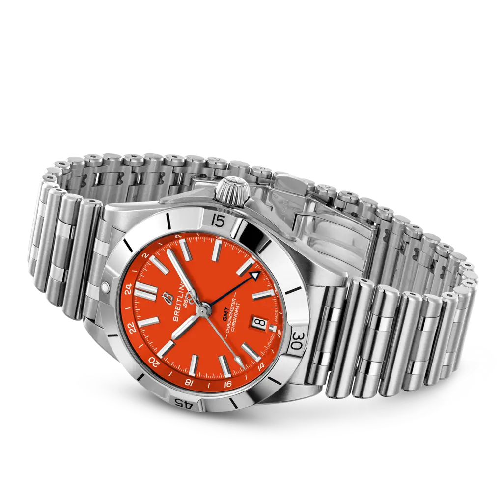Chronomat Automatic Gmt 40 Nfl Denver Broncos Edition
