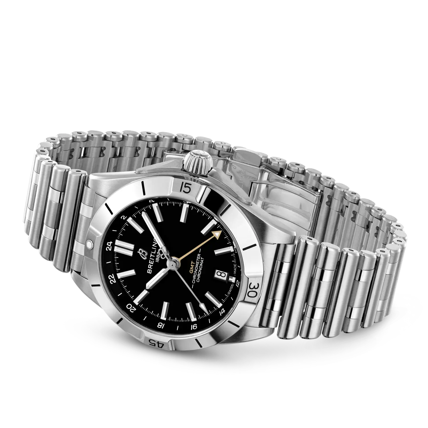 Chronomat Automatic Gmt 40 Nfl New Orleans Saints Edition