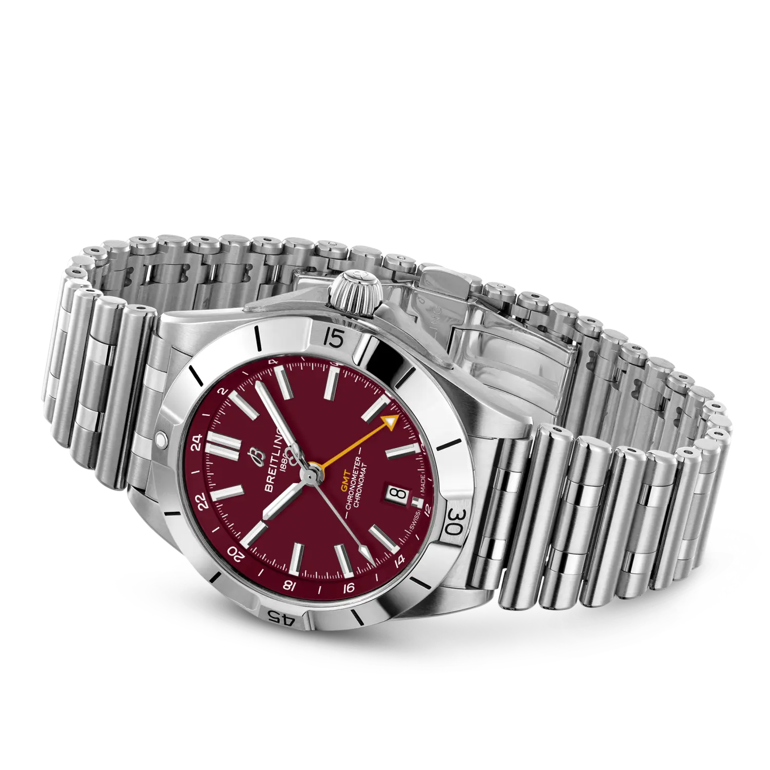 BREITLING ブレスレット コマ BREITLING - 本物 超美品 ブライトリング 極希少 UTC ステンレス