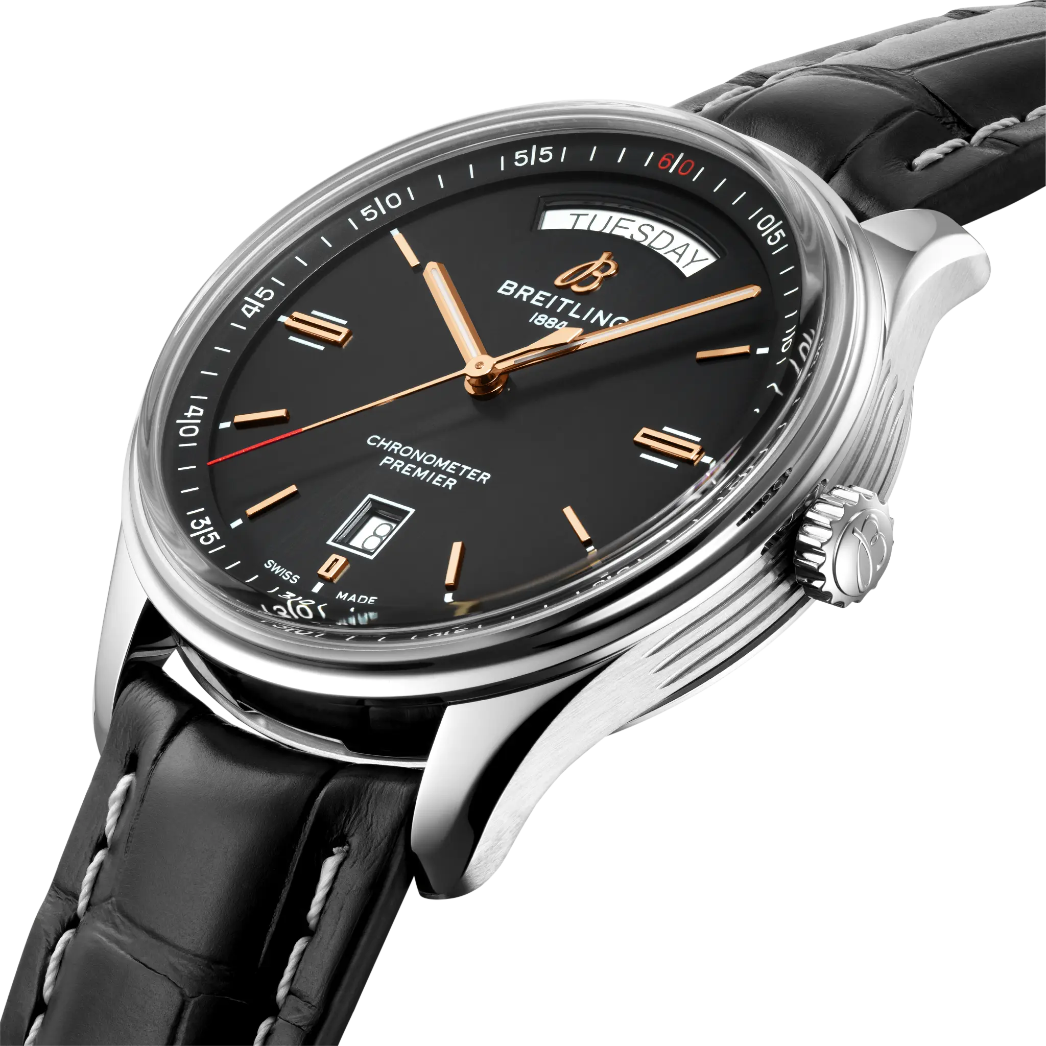 プレミエ オートマチック デイ & デイト 40 - A45340241B1P1 | Breitling