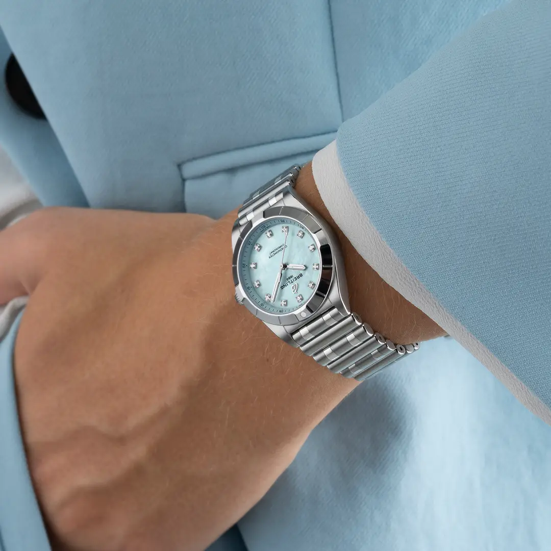 ●ONE BRILLIANT● AubreeOB510Cocoa Aubree-OB510-Cocoa Chronomat 28 - A72310101C1A1 | Breitling