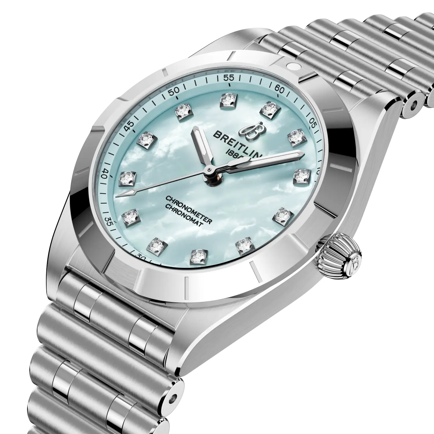 ●ONE BRILLIANT● AubreeOB510Cocoa Aubree-OB510-Cocoa Chronomat 28 - A72310101C1A1 | Breitling