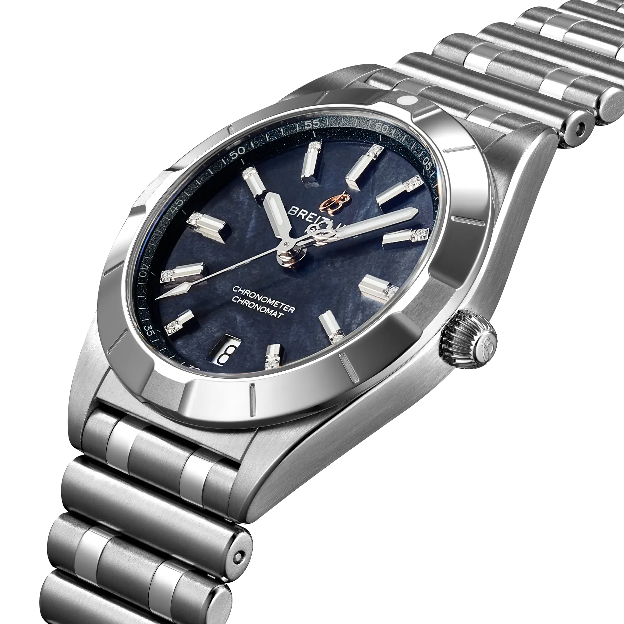 ブライトリング 【BREITLING】 クロノマット 32 ジャパン リミテッド A77310101B1A1 レディース ブラックシェル ステンレススティール 腕時計 時計 CHRONOMAT 32 JAPAN LIMITED BLACK SHELL SS MOP【中古】 クロノマット 32 ジャパン リミテッド - A77310101B1A1 | Breitling