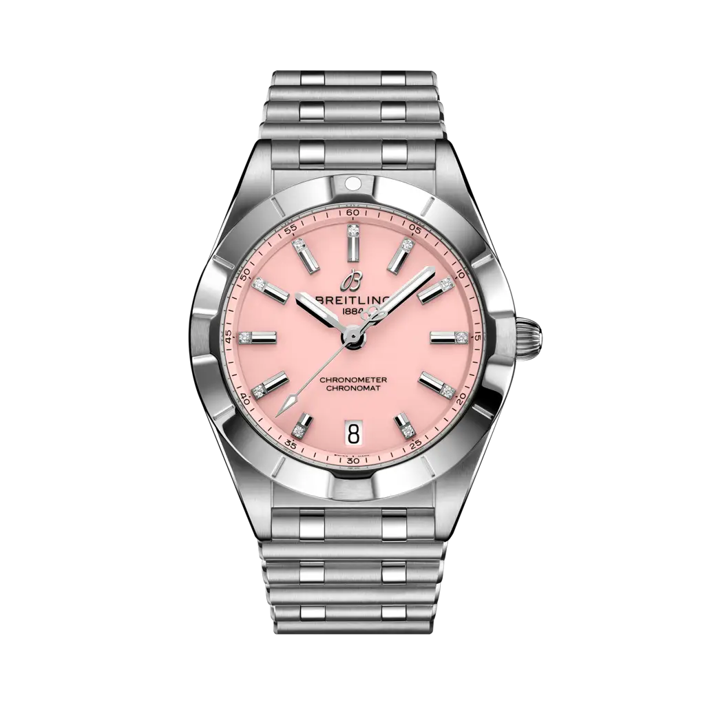 クロノマット 32 ステンレススチール - ホワイト A77310101A3A1