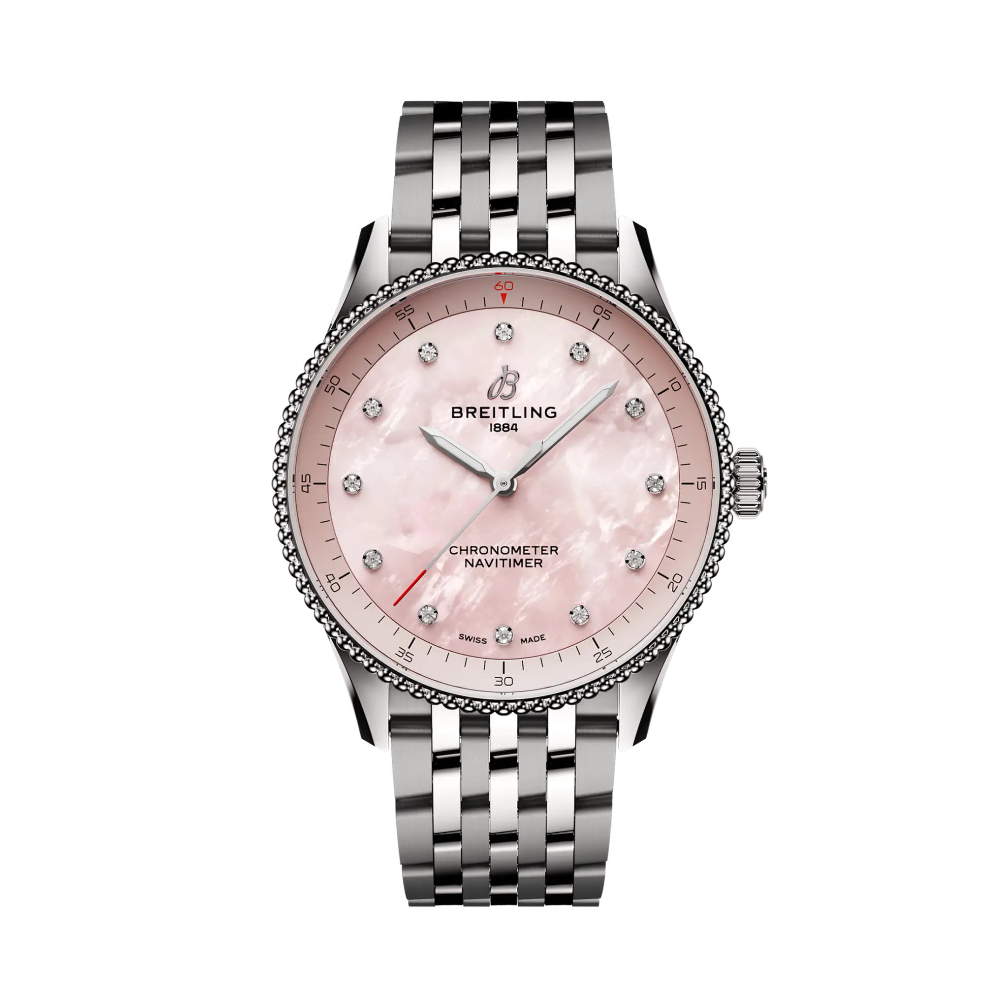 Breitling mother of pearl face sale