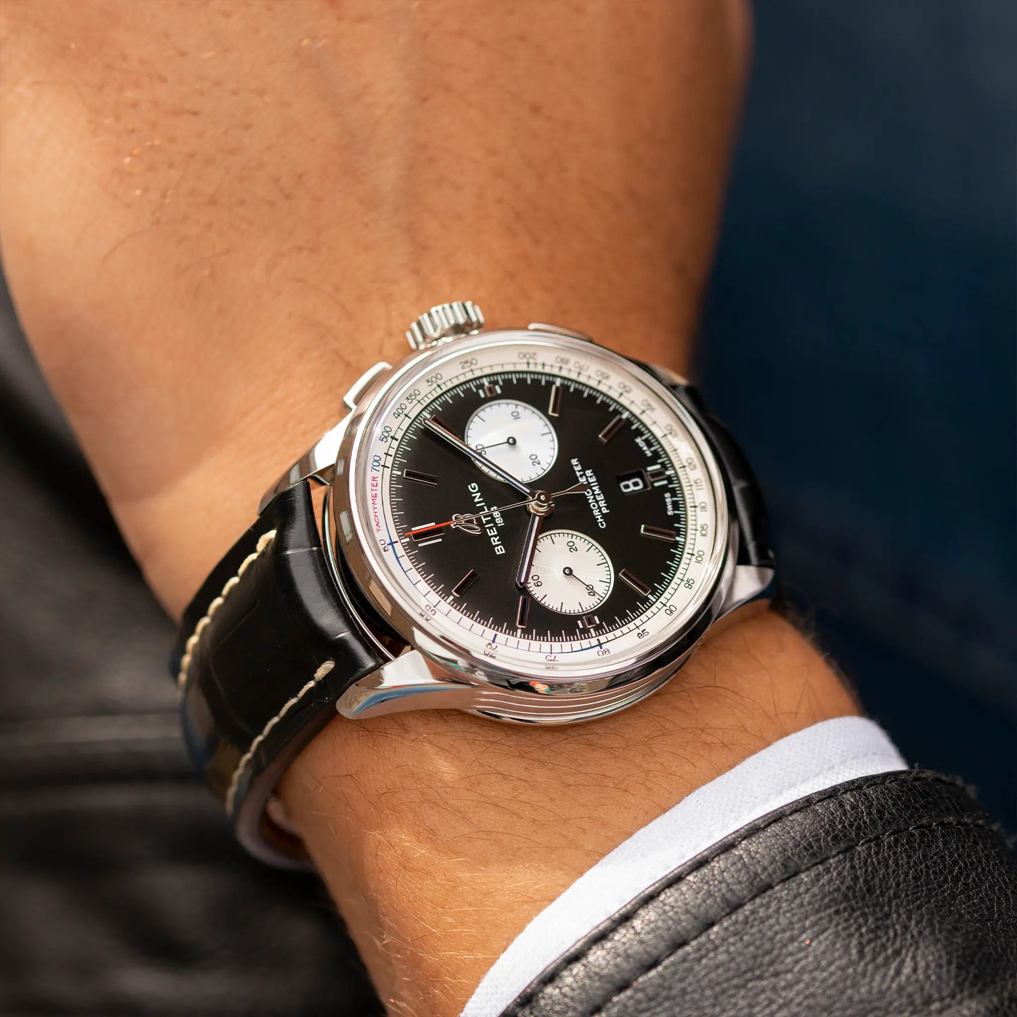 プレミエ B01 クロノグラフ 42 - AB0118371B1P1 | Breitling