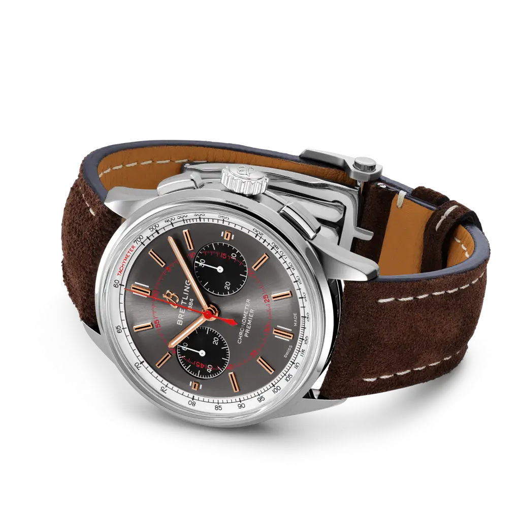 Premier B01 Chronograph 42 Wheels And Waves - AB0118A31B1X1