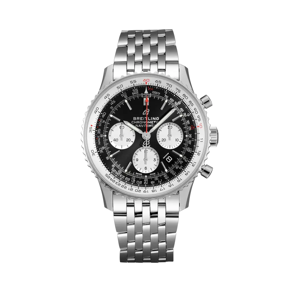 ナビタイマー B01 クロノグラフ 43 - AB0121211B1A1 | Breitling