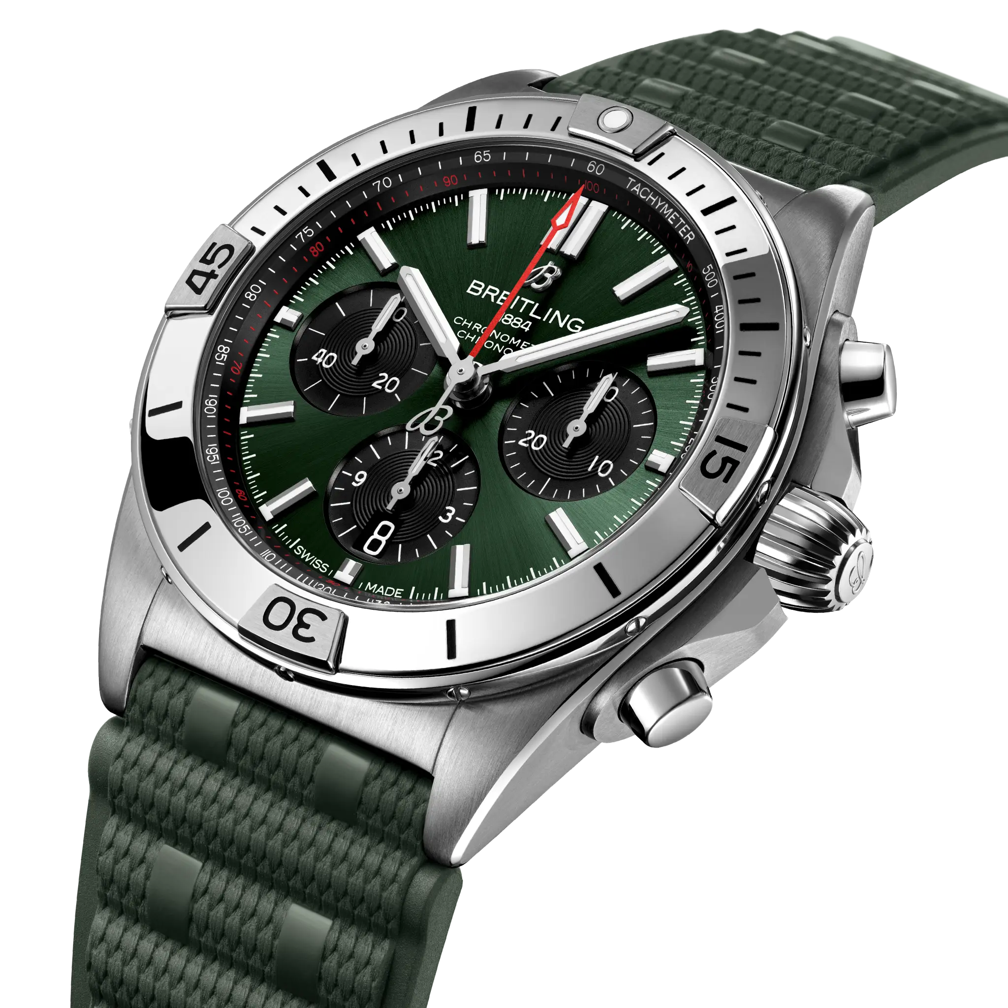 希少カラー】ブライトリング クロノマット 純正レザーベルト