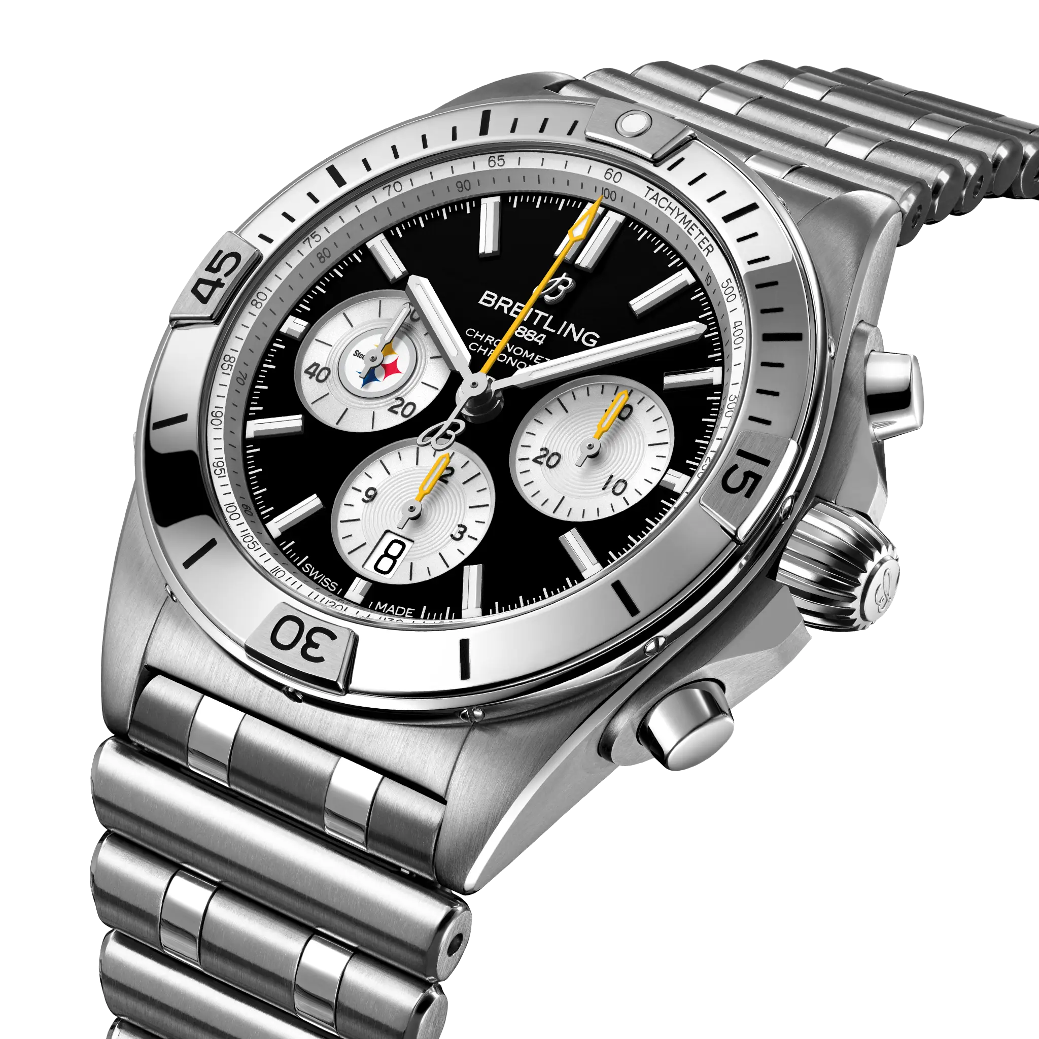 Chronomat B01 42 Nfl Pittsburgh Steelers Edition - AB01342B1B2A1