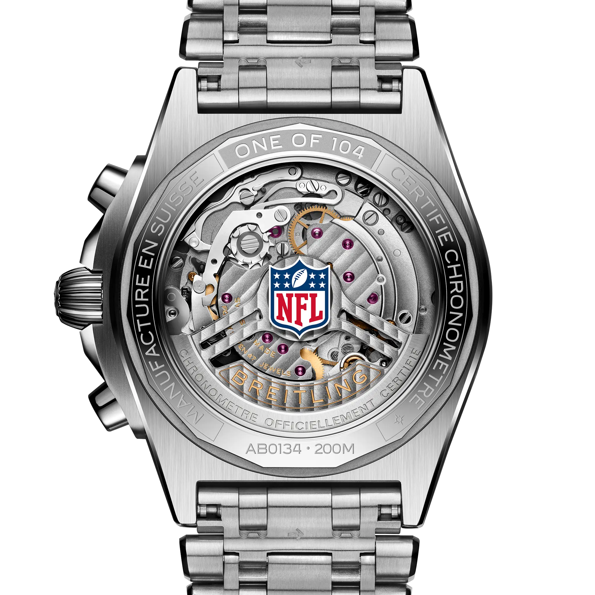 Chronomat B01 42 Nfl Cleveland Browns Edition AB01342B1B6A1