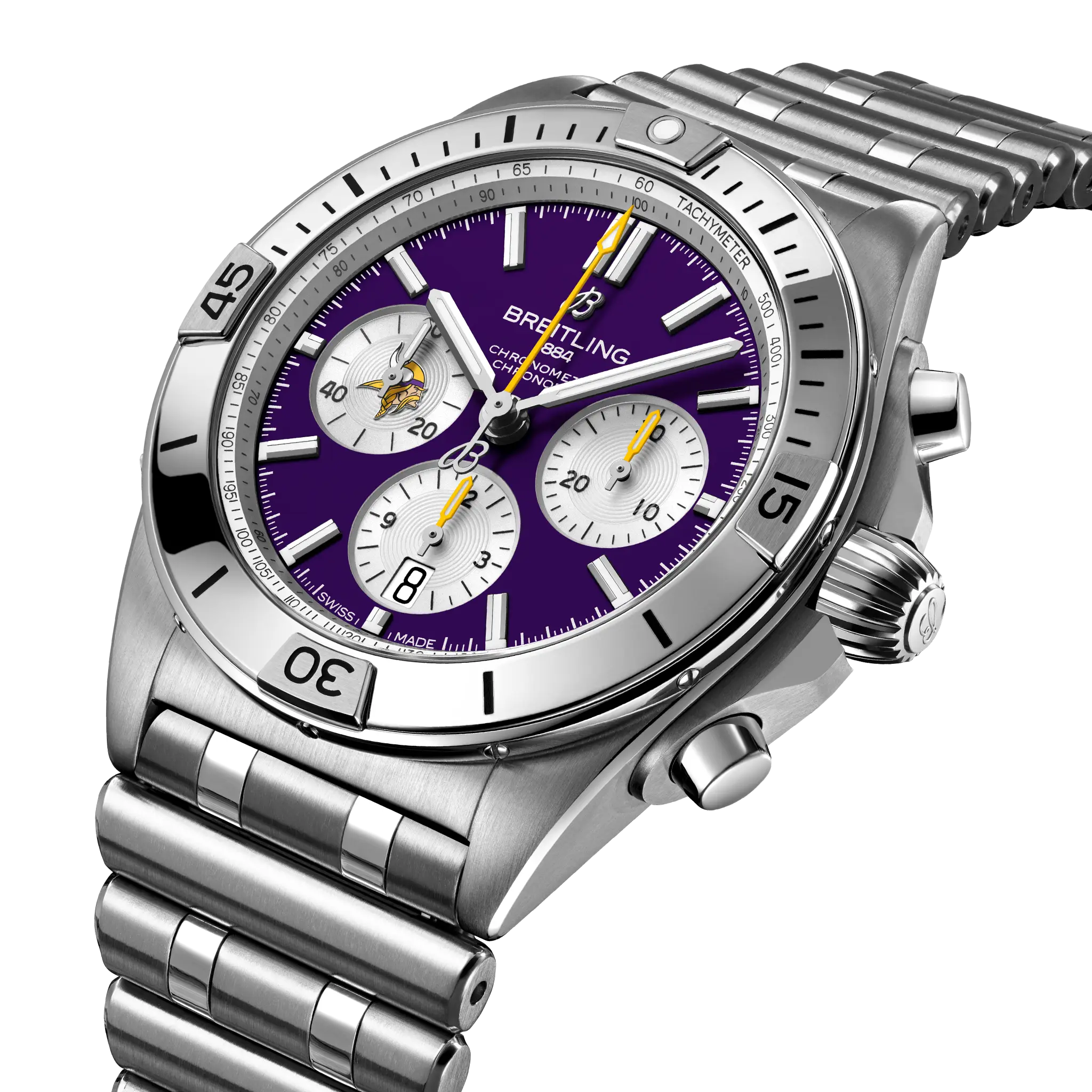 Chronomat B01 42 Nfl Minnesota Vikings Edition - AB01342B1K4A1