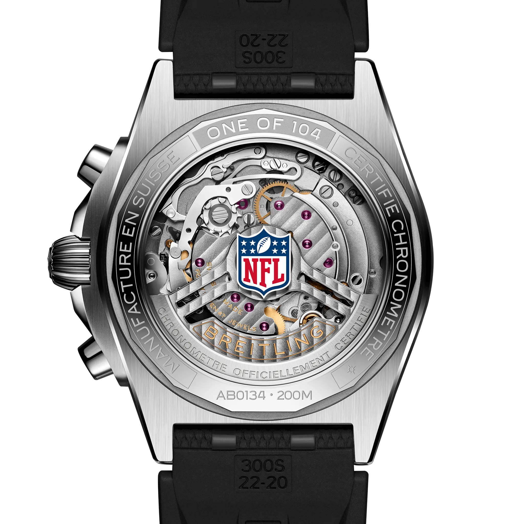 Chronomat B01 42 Nfl Jacksonville Jaguars Edition AB01342B1L3S1