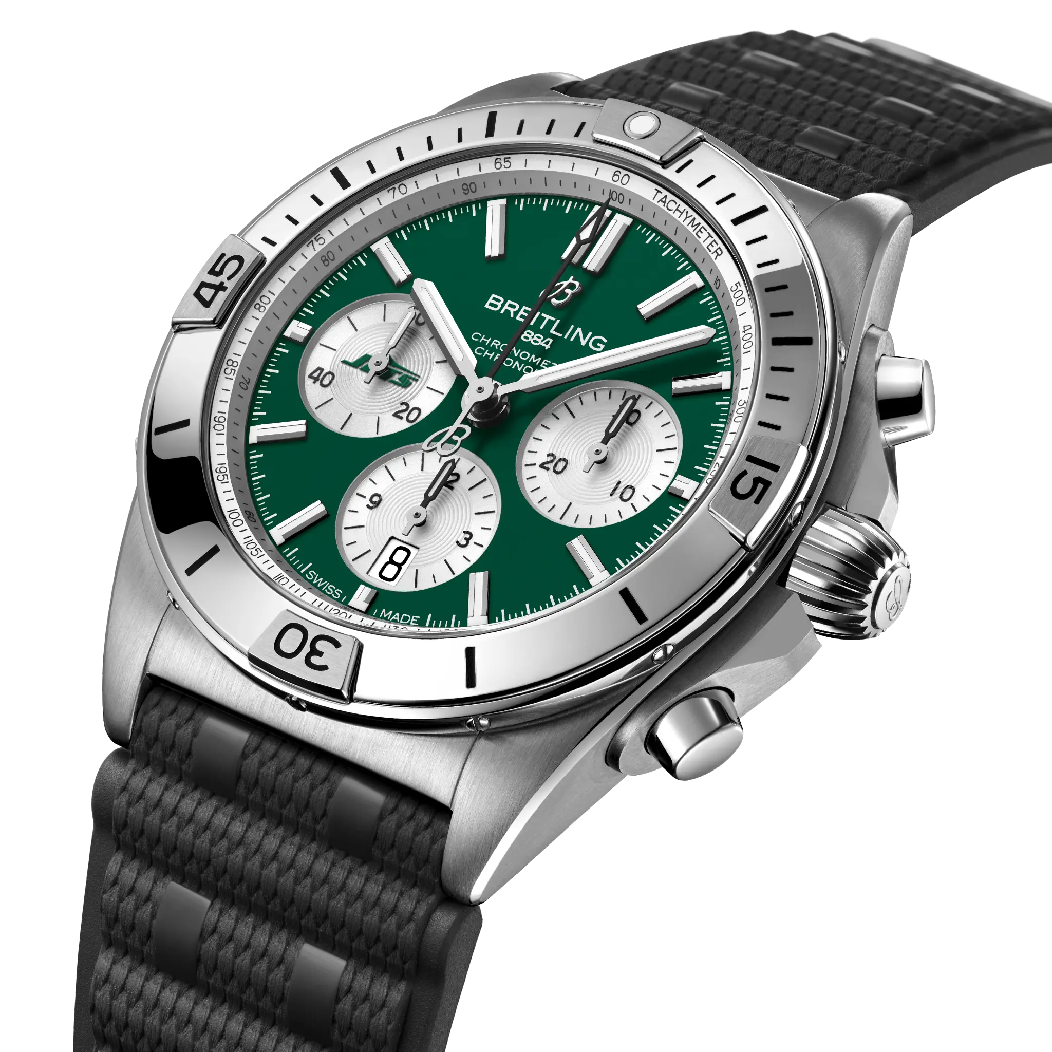 Chronomat B01 42 Nfl New York Jets Edition AB01342B1L5S1 Breitling