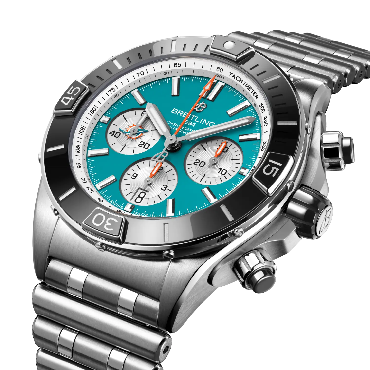 Super Chronomat B01 Chronograph 44 Nfl Miami Dolphins