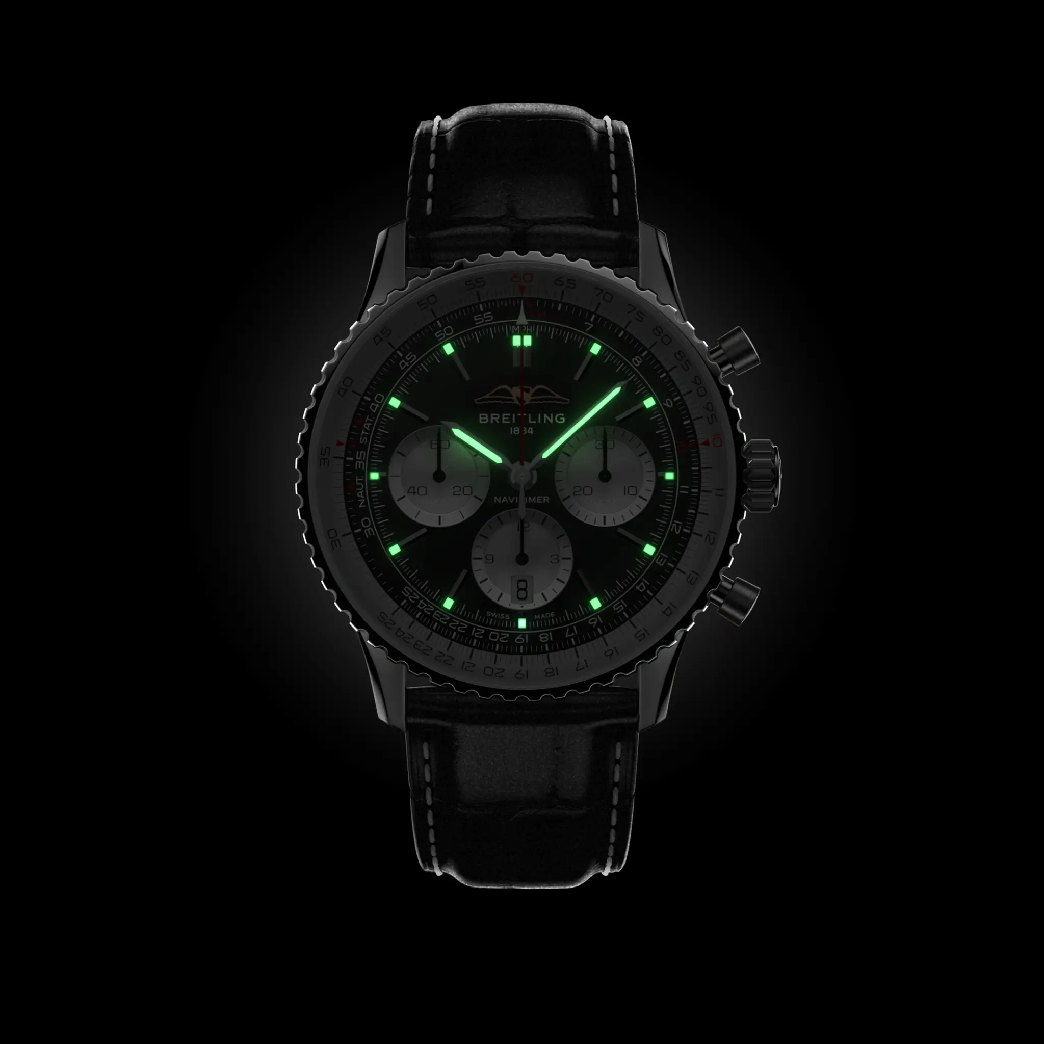 ナビタイマー B01 クロノグラフ 43 - AB0138211B1P1 | Breitling