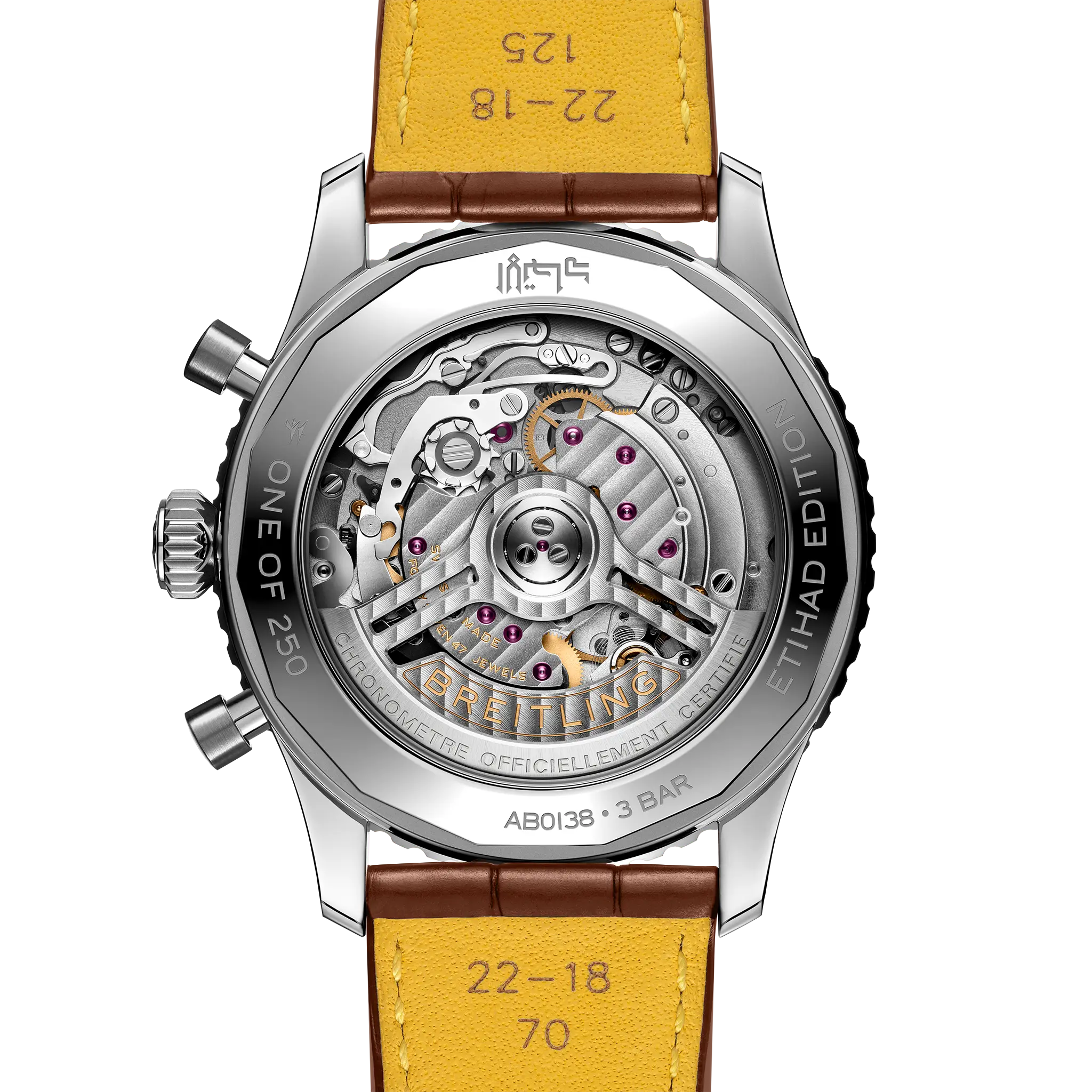 Navitimer B01 Chronograph 43 Etihad Airways AB01382B1L1P1