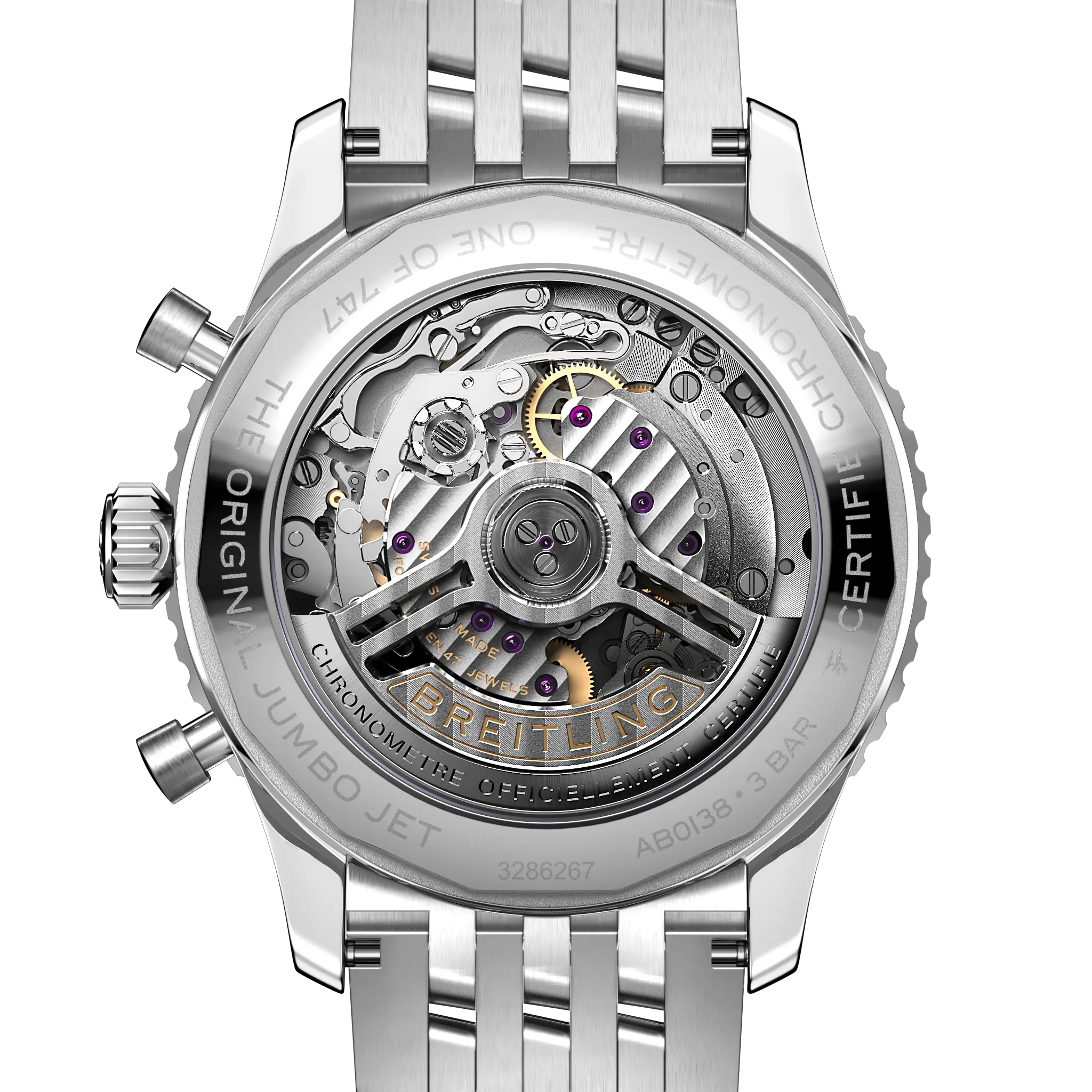 Navitimer B01 Chronograph 43 Boeing 747 - AB01383B1G1A1 | Breitling
