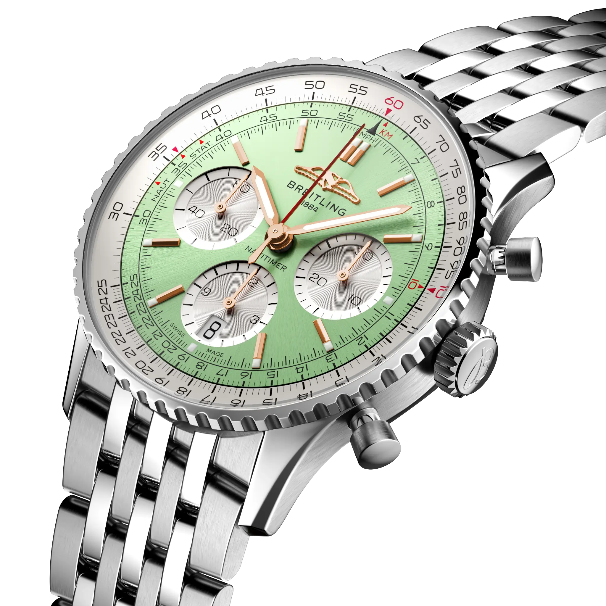 2024高い素材  41 Chronograph B01 Navitimer - Breitling | AB0139211L1A1 ナビタイマー